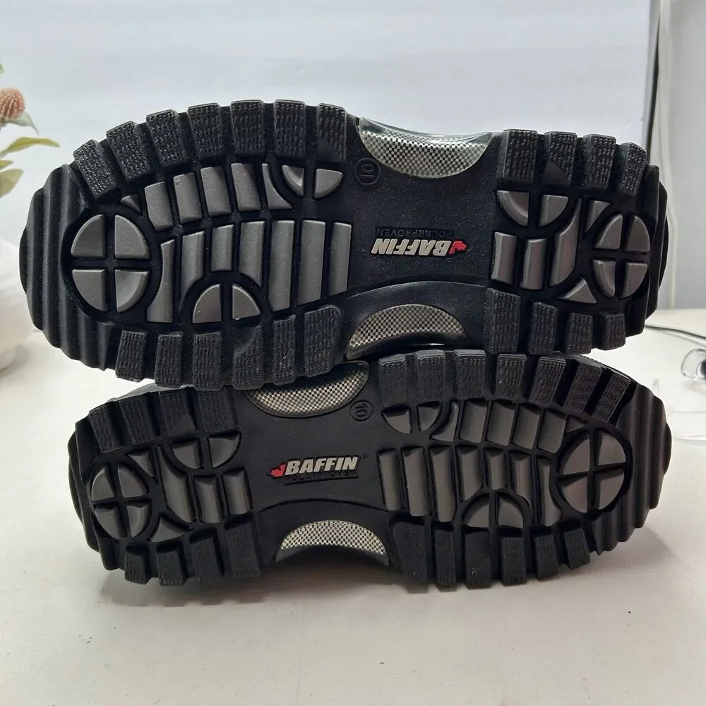 Baffin Black Gray Winter Snow Boots